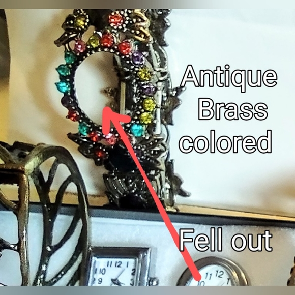 Jeweled Watch Bracelets Lot for Repair - Picture 5 of 16